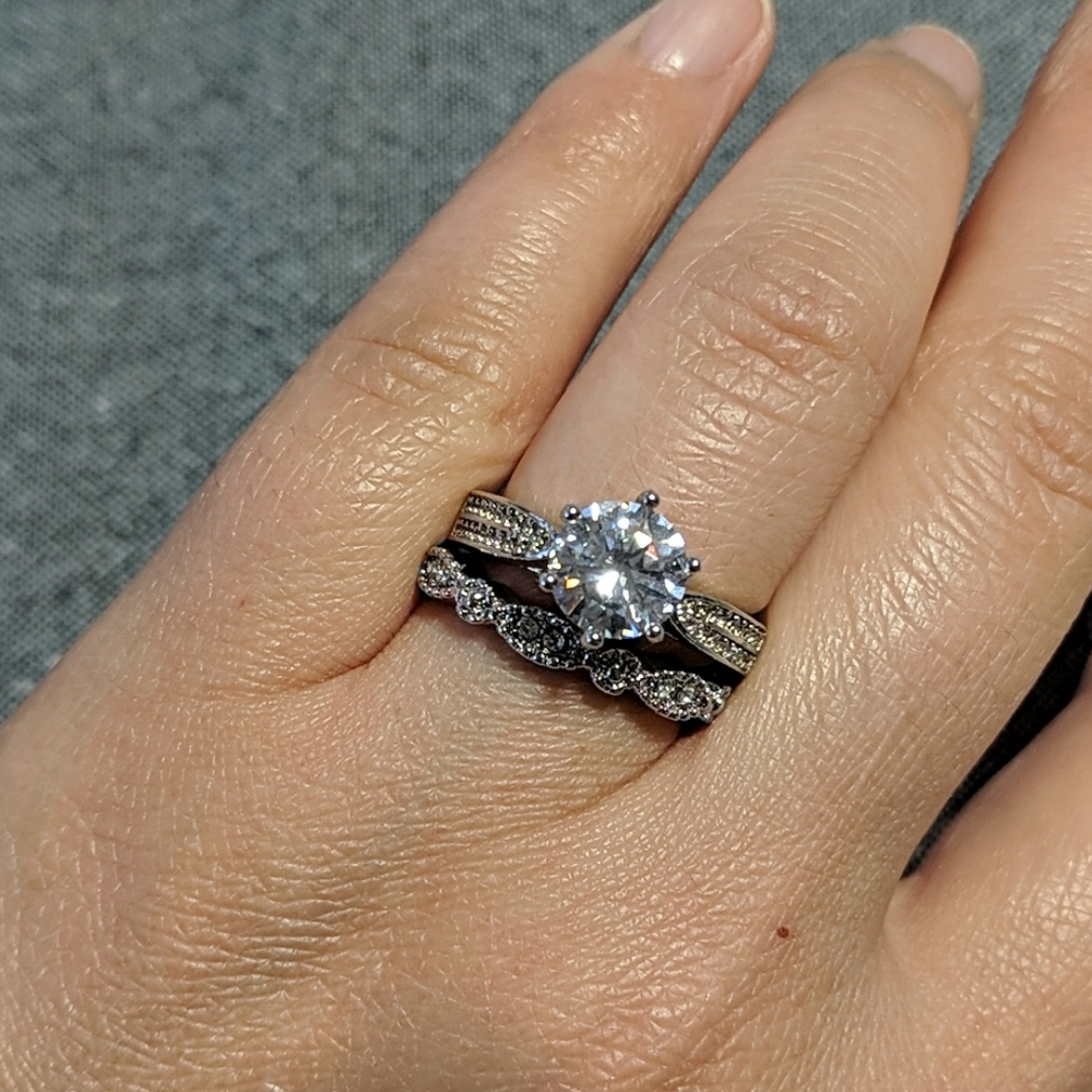 Moissanite Ring Size 7